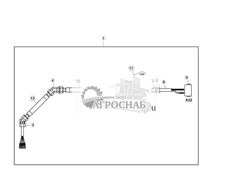 Wiring Harness Components, Harvester Head, CH910 W H415 - ST864135 333.jpg